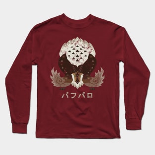 Monster Hunter World Iceborne Banbaro Kanji Icon Long Sleeve T-Shirt
